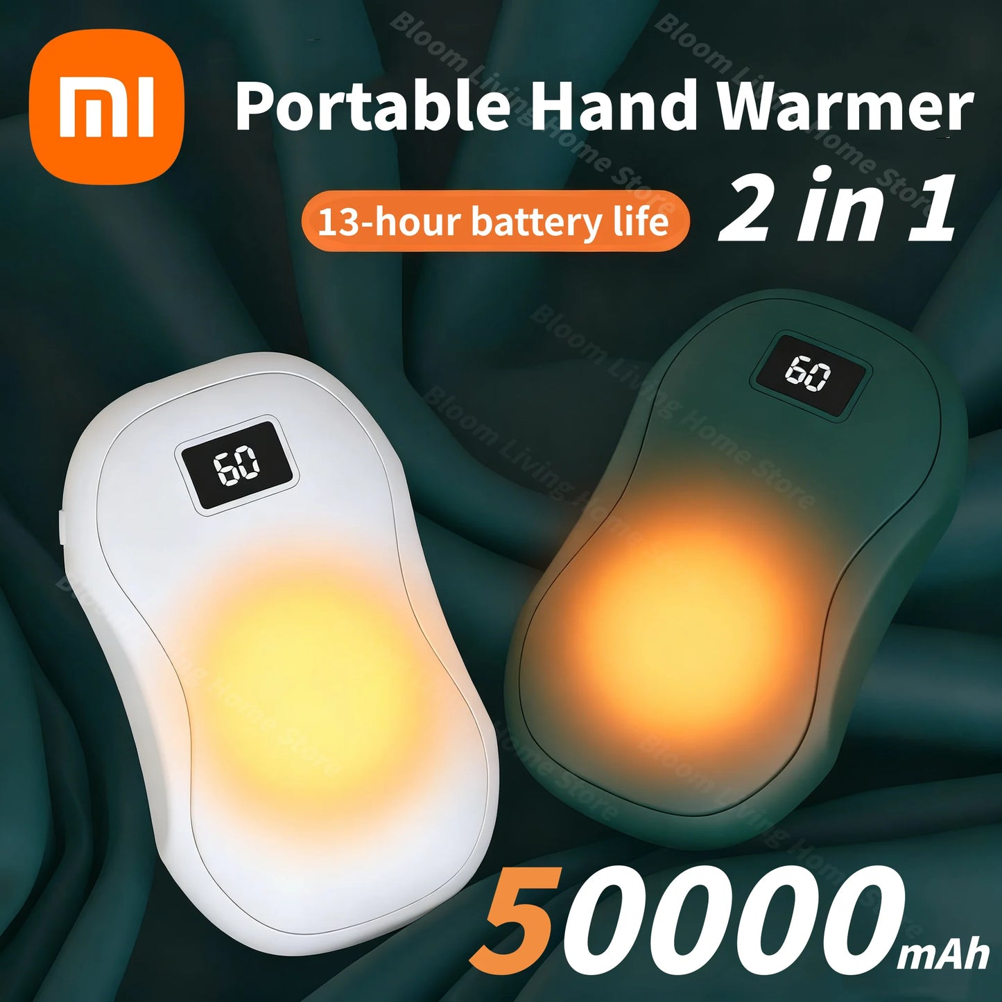 Chauffe-Mains Portable 2-en-1